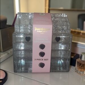 Juicy Couture Stackable Cosmetic Organizers